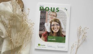 Première de couverture du magazine Mutualia Entre nous